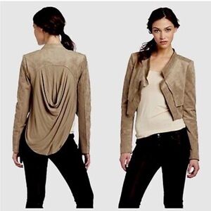 NWOT BGBGMAXAZRIA Suede Jacket